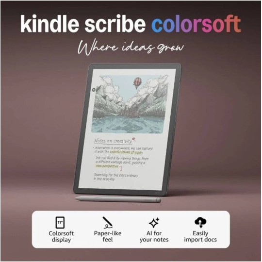 Amazon Kindle Scribe Colorsoft 32GB (2026) Graphite