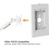 BRATECK PAD34-01 Επιτοίχια Βάση Tablet , Αντικλεπτική, 9.7-11" Μαύρη