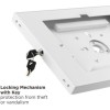 BRATECK PAD34-01 Επιτοίχια Βάση Tablet , Αντικλεπτική, 9.7-11" Μαύρη