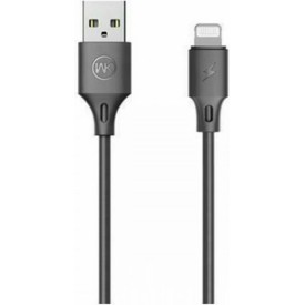 Charging Cable WK i6 Black 1m Full Speed Pro WDC-092 2.4A