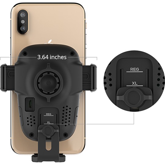 iOttie Auto Sense Wireless Qi Βάση στήριξης universal Fast Charging Car 2in1 Vent και CD Mount (HLCRIO164)