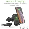 iOttie Auto Sense Wireless Qi Βάση στήριξης universal Fast Charging Car 2in1 Vent και CD Mount (HLCRIO164)