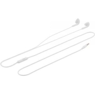 Tellur Fly In-Ear Headphones with Noise Reduction, Memory Foam Ear Plugs, White (TLL162152)