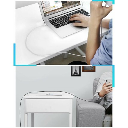 Ugreen US155 USB to Lightning Cable 1m (20728) Άσπρο