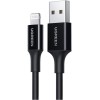 Ugreen US155 USB to Lightning Cable 1m (80822) Μαύρο