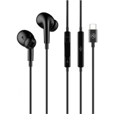 Tellur Urbs In-Ear Headphones με Type-C Connector Ακουστικά Μαύρα (TLL162262)
