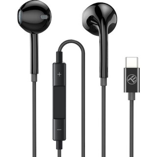 Tellur Urbs In-Ear Headphones με Type-C Connector Ακουστικά Μαύρα (TLL162262)