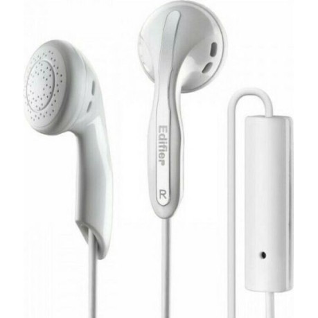 Edifier P180 Plus Earbuds Handsfree με Βύσμα 3.5mm Λευκό