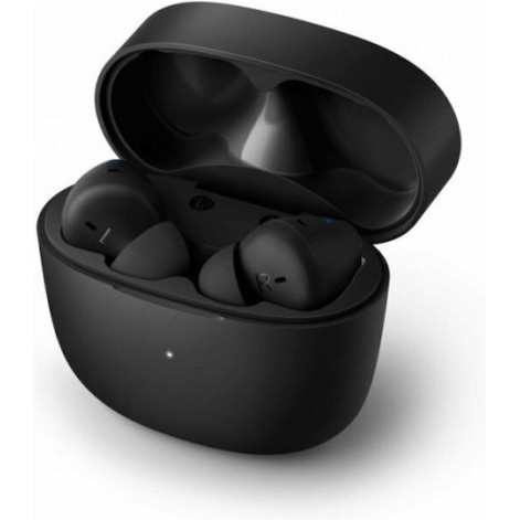 Philips TAT2206 In-ear Bluetooth Handsfree Ακουστικά με Θήκη Φόρτισης Μαύρα
