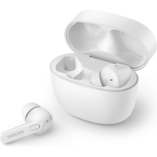 Philips TAT2206WT Earbud Bluetooth Handsfree Λευκό