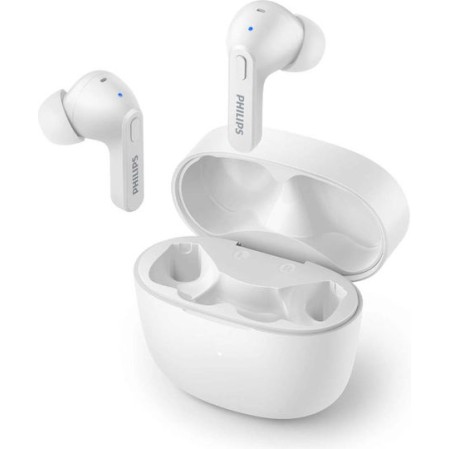 Philips TAT2206WT Earbud Bluetooth Handsfree Λευκό