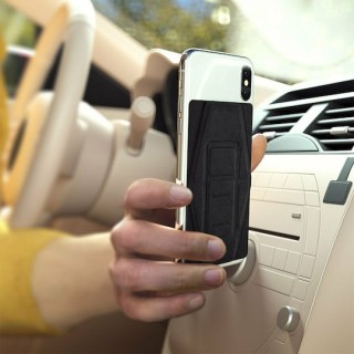 Allocacoc Adhesive FoldStand Phone Stand + Cardholder (DH0205DG/FSPHCH)
