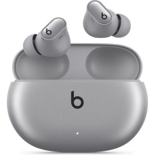 Beats Studio Buds + Bluetooth Handsfree Ακουστικά με Θήκη Φόρτισης Cosmic Silver