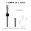 Google Pixel Watch WiFi 41mm silver/charcoal sportband EU (GA03305-DE)