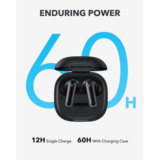 Anker Soundcore P40i Wireless Earbuds (Black) (A3955G11)