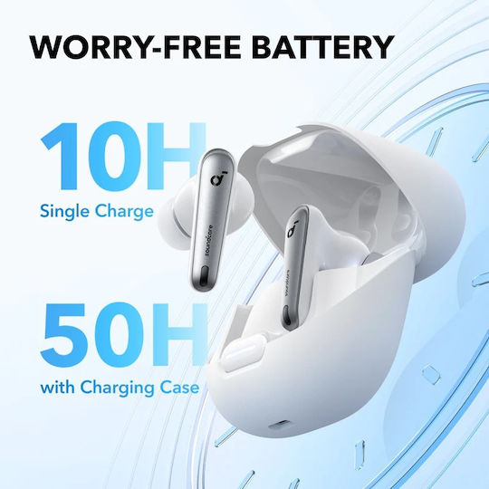 ANKER Soundcore Bluetooth Earphones TWS Liberty 4 NC White (A3947G21)