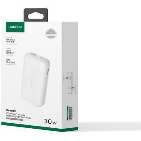 Power Bank Ugreen PB502 10.000mAh 30W White (25189)
