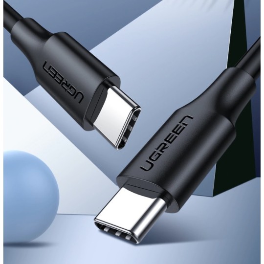 Ugreen Charging Cable US286 TYPE-C/TYPE-C Black 1m (50997)