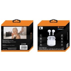 iXchange TWS BT ES-02 True Wireless Earbuds - White