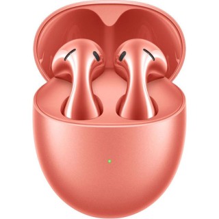 Huawei FreeBuds 5 Bluetooth Handsfree Ακουστικά με Αντοχή στον Ιδρώτα και Θήκη Φόρτισης Coral Orange