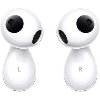 Huawei FreeBuds 5 Bluetooth Handsfree Ακουστικά με Αντοχή στον Ιδρώτα και Θήκη Φόρτισης Ceramic White