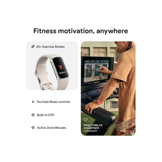 Fitbit Charge 6 Cream/Silver Fitbit Charge 6 Cream/Silver