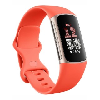 Fitbit Charge 6 Champagne / Coral