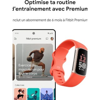 Fitbit Charge 6 Champagne / Coral