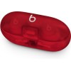 Beats Solo Buds Bluetooth Transparent Red