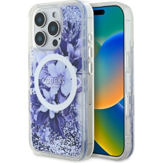 Guess “Liquid Glitter Flower" Θήκη προστασίας από σκληρό πλαστικό – iPhone 16 Pro (Μωβ – GUHMP16LLFMWTU) Guess “Liquid Glitter Flower" Θήκη προστασίας από σκληρό πλαστικό – iPhone 16 Pro (Μωβ – GUHMP16LLFMWTU)