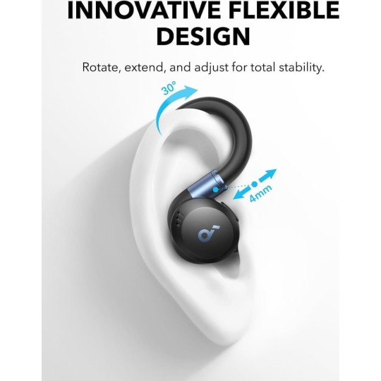 Soundcore by Anker Sport X20 In-ear Bluetooth Ακουστικά Μαύρα (A3968G11)