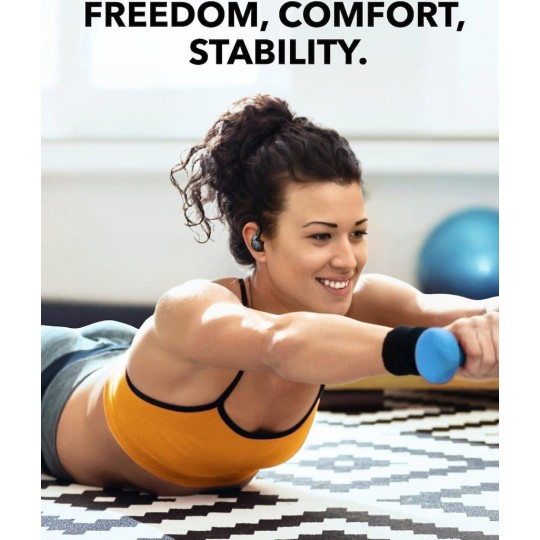 Soundcore by Anker Sport X20 In-ear Bluetooth Ακουστικά Μαύρα (A3968G11)