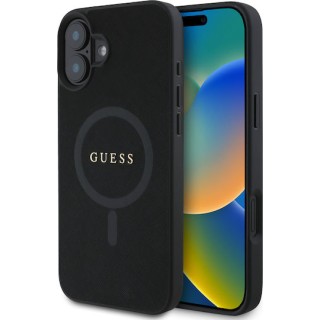 Guess Saffiano Classic Logo - MagSafe Σκληρή Θήκη iPhone 16 - Black (GUHMP16SPSAHMCK) Guess Saffiano Classic Logo - MagSafe Σκληρή Θήκη iPhone 16 - Black (GUHMP16SPSAHMCK)