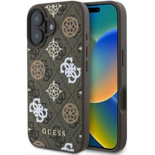 Guess PU 4G Peony MagSafe Θήκη κινητού iPhone 16 Καφέ (GUHMP16SP4PWPW) Guess PU 4G Peony MagSafe Θήκη κινητού iPhone 16 Καφέ (GUHMP16SP4PWPW)