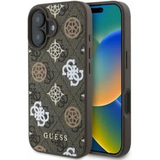 Guess PU 4G Peony MagSafe Θήκη κινητού iPhone 16 Καφέ (GUHMP16SP4PWPW) Guess PU 4G Peony MagSafe Θήκη κινητού iPhone 16 Καφέ (GUHMP16SP4PWPW)