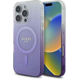 Guess Magsafe “Glitter Gradient” Hard Case iPhone 16 Pro Max Μωβ (GUHMP16XHGRCELU) Guess Magsafe “Glitter Gradient” Hard Case iPhone 16 Pro Max Μωβ (GUHMP16XHGRCELU)