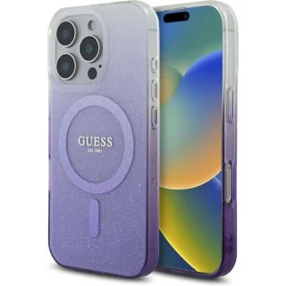 Guess Magsafe “Glitter Gradient” Hard Case iPhone 16 Pro Max Μωβ (GUHMP16XHGRCELU) Guess Magsafe “Glitter Gradient” Hard Case iPhone 16 Pro Max Μωβ (GUHMP16XHGRCELU)