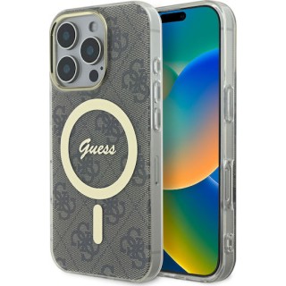 Guess “4G Logο” Hard Case iPhone 16 Pro Max (Διάφανο/Καφέ – GUHMP16XH4STW) Guess “4G Logο” Hard Case iPhone 16 Pro Max (Διάφανο/Καφέ – GUHMP16XH4STW)