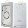 Guess “Flower Wreath” Hard Case iPhone 16 (Μαύρο – GUHMP16SHFWFCK)