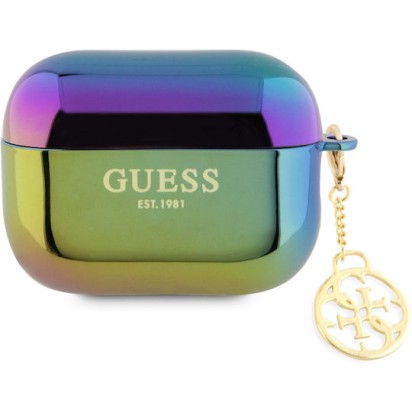 Guess "4G Logo Collection" Charm Apple Airpods Pro 2 (Iridescent Black) Guess "4G Logo Collection" Charm Apple Airpods Pro 2 (Iridescent Black)