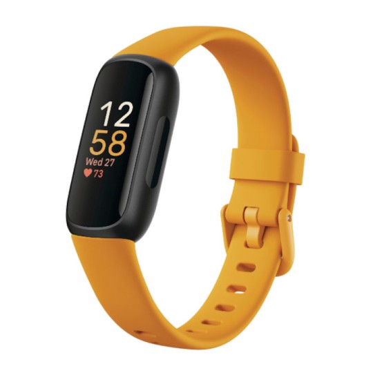 Fitbit Inspire 3 Activity Tracker with Heart Rate Monitor Morning Glow
