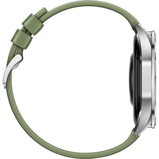 Huawei Watch GT 4 Stainless Steel 46mm (Green Composite Strap) 