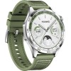 Huawei Watch GT 4 Stainless Steel 46mm (Green Composite Strap) 