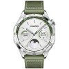 Huawei Watch GT 4 Stainless Steel 46mm (Green Composite Strap) 