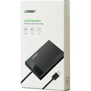 Ugreen Θήκη για Σκληρό Δίσκο 2.5" SATA III με σύνδεση USB3.0 (30847)