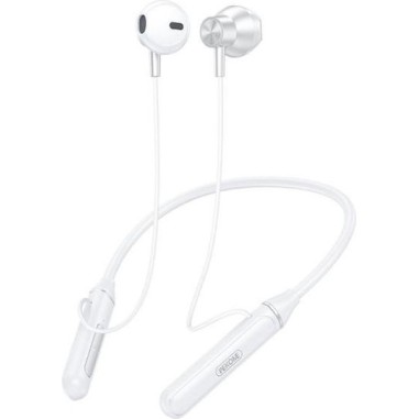 WK WG-05 In-ear Bluetooth Handsfree Ακουστικά Λευκά