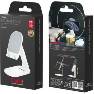 WK WA-S46 Βάση Γραφείου για Κινητό Λευκό