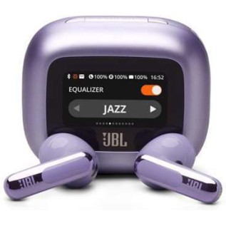 JBL Live Flex 3, True Wireless Ear-Buds Headphones, True ANC, Smart Case, Purple JBLLIVEFLEX3PUR