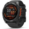 Garmin Fenix 8 Stainless Steel 51mm (Slate Grey With Black Silicone Band)