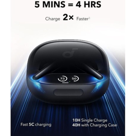 Anker Soundcore Liberty 4 Pro Bluetooth Ακουστικά (A3954G11) Black